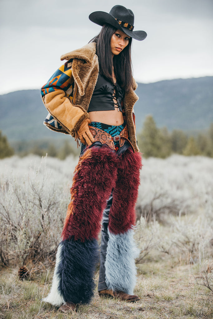 Shearling Chaps – Lindsey Thornburg