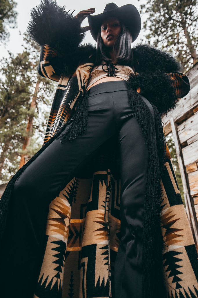 Harding Oxford Shearling Duster – Lindsey Thornburg Harding Oxford Shearling Duster – Lindsey Thornburg