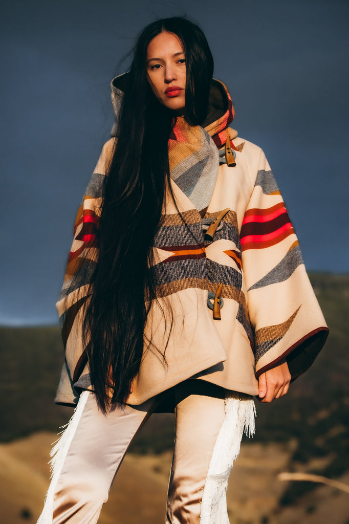 Wyeth Trail Pendleton Trench Cloak – Lindsey Thornburg