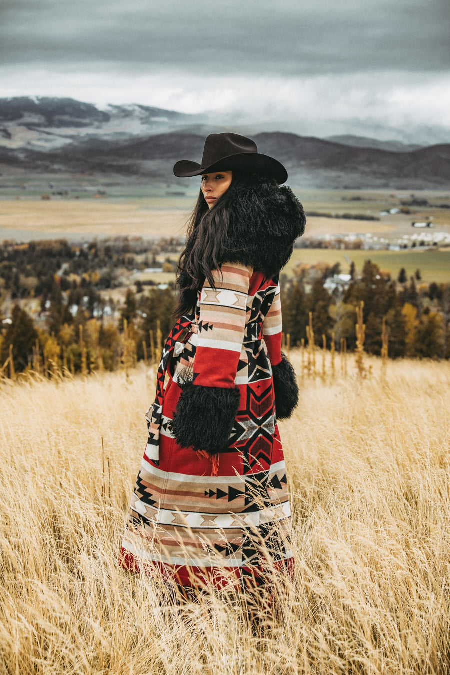 Stetson Gatekeeper Shearling Duster, view 2