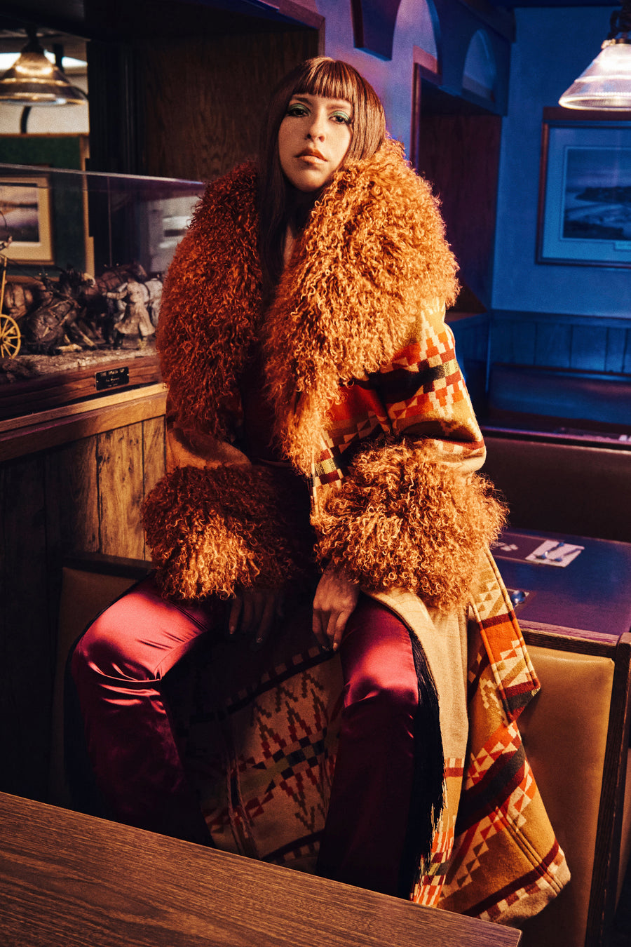 Beacon Rock Shearling Duster