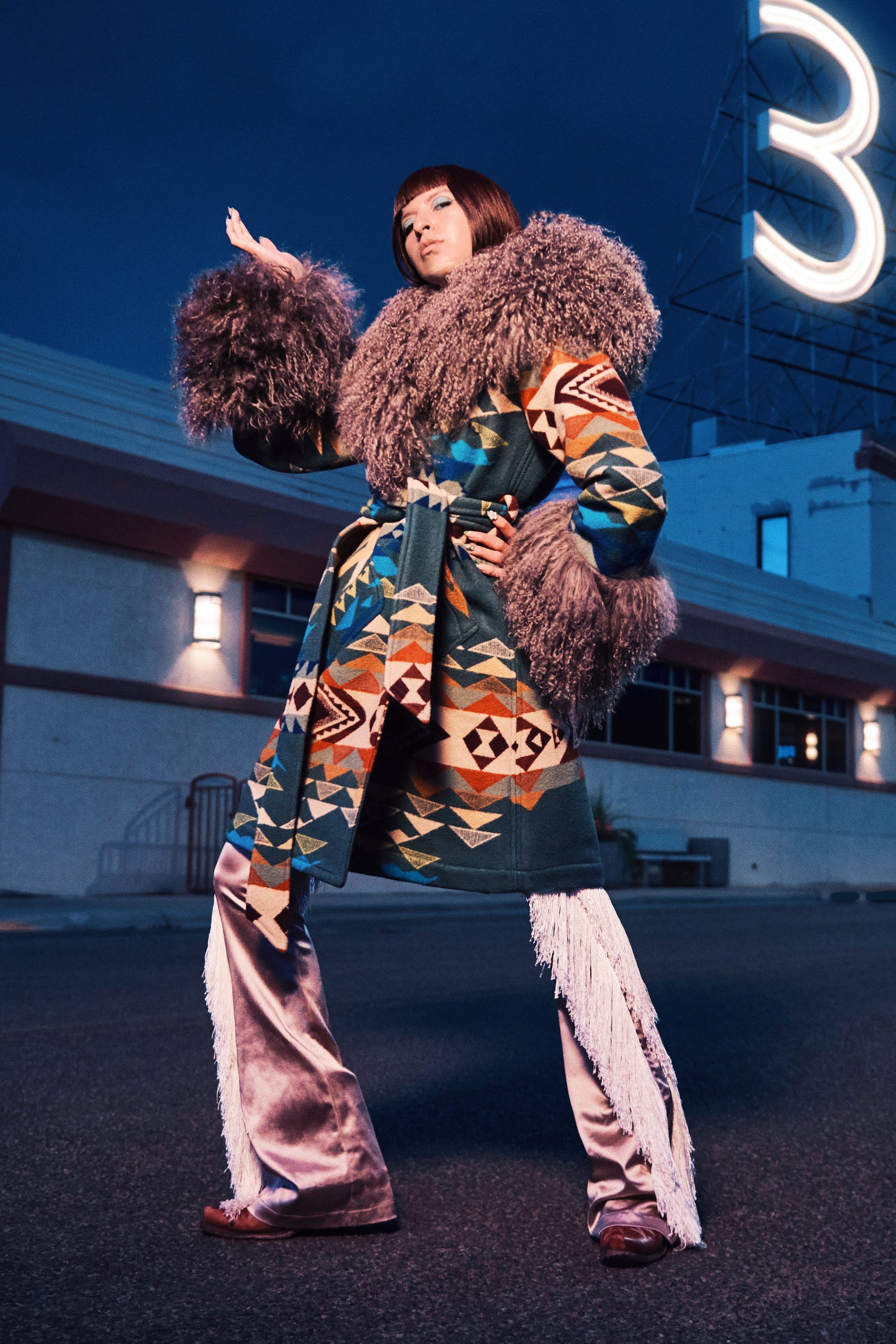 Highland Peak Smoking Robe