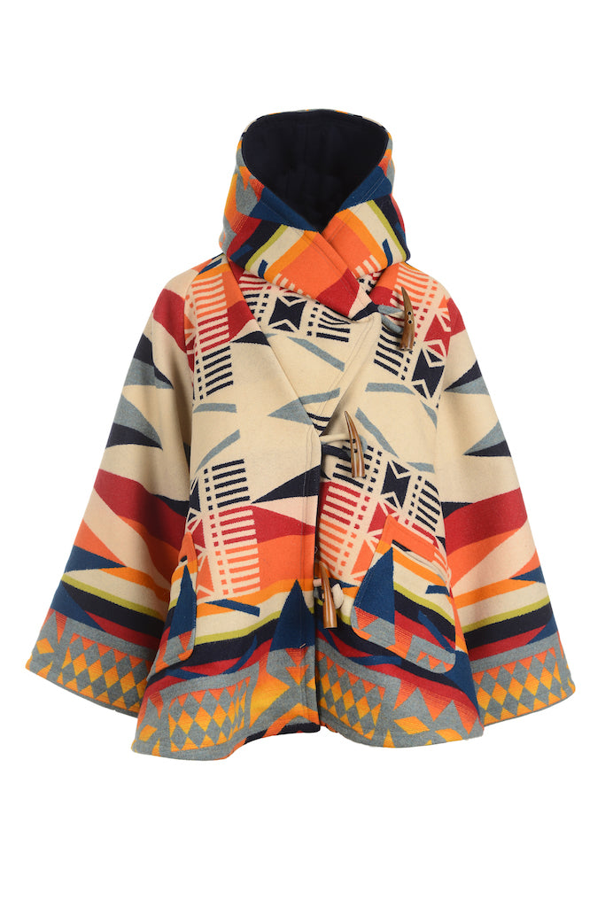 Fire Legend Pendleton Trench Cloak – Lindsey Thornburg