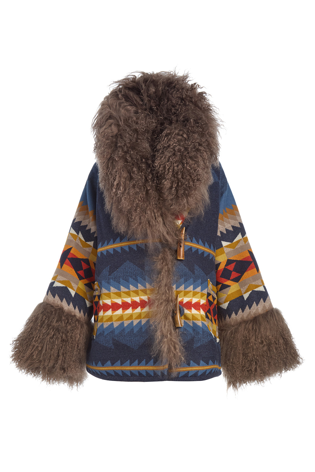 Cascadia Shearling Cloak