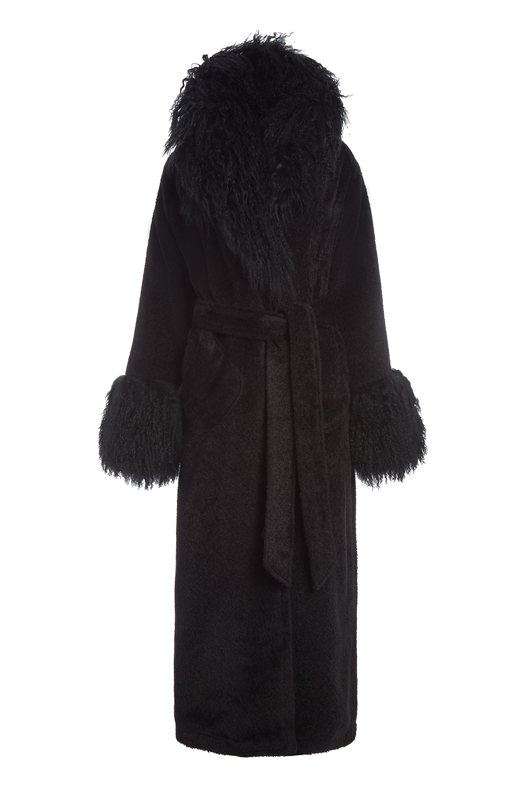 Alpaca Shearling Duster