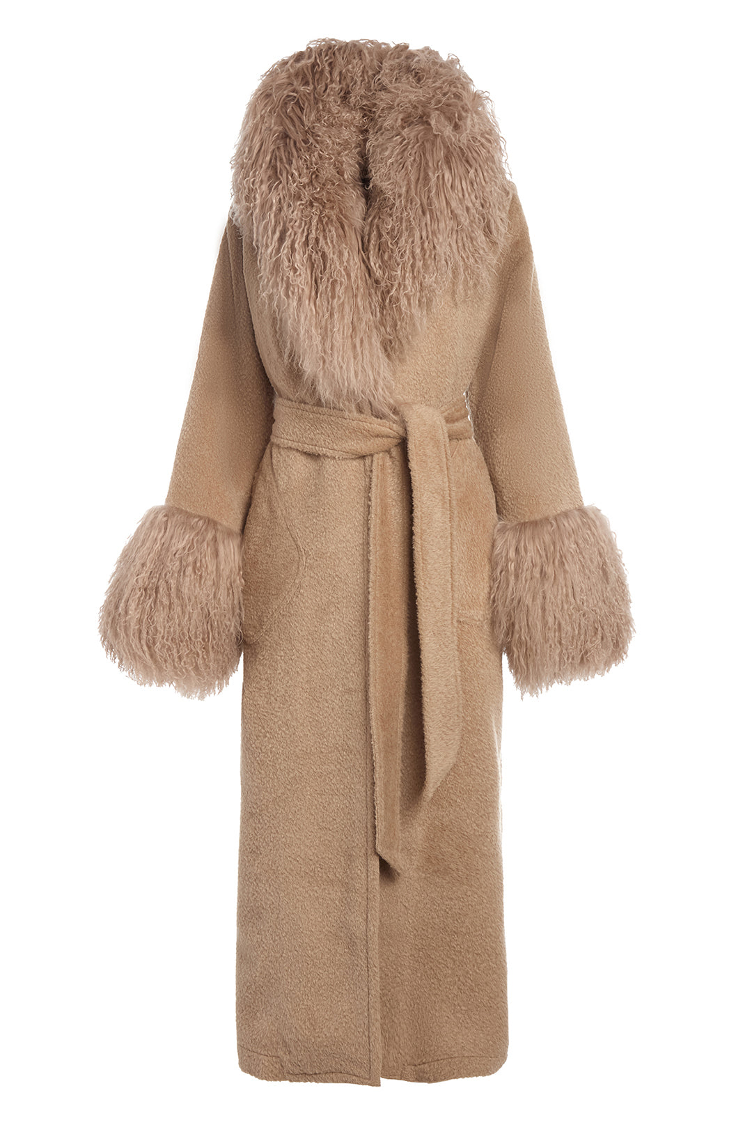 Alpaca Shearling Duster