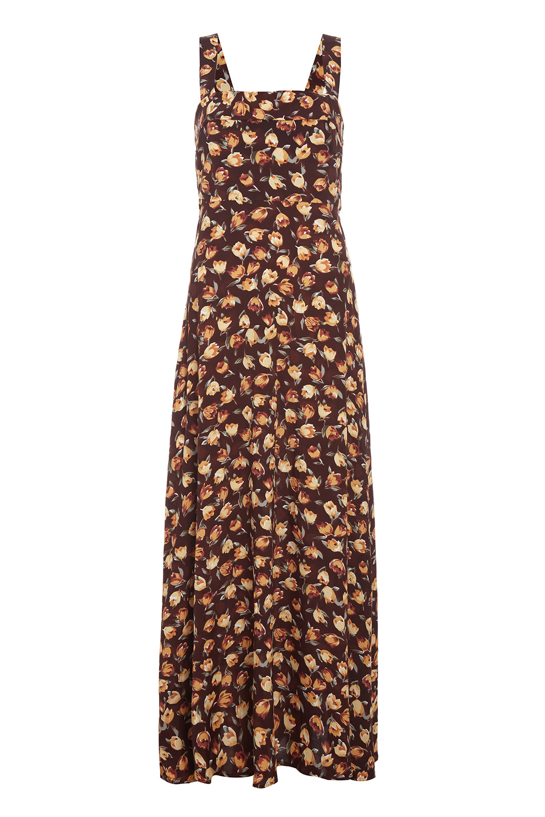Lorraina Dress Wine Tulip