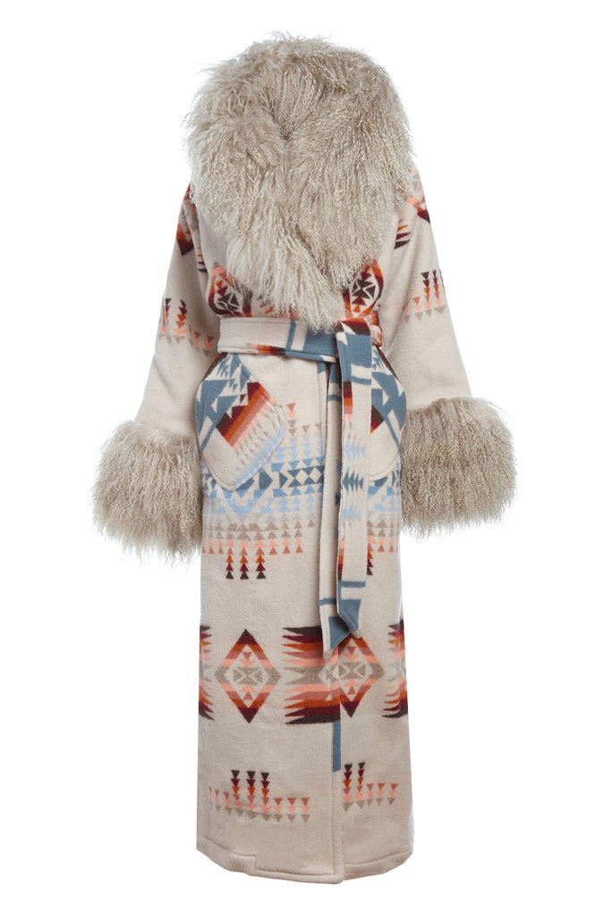 NEZU 美品 YOHINTEN AsianCoat Shaggy Mohair ジャケット・アウター