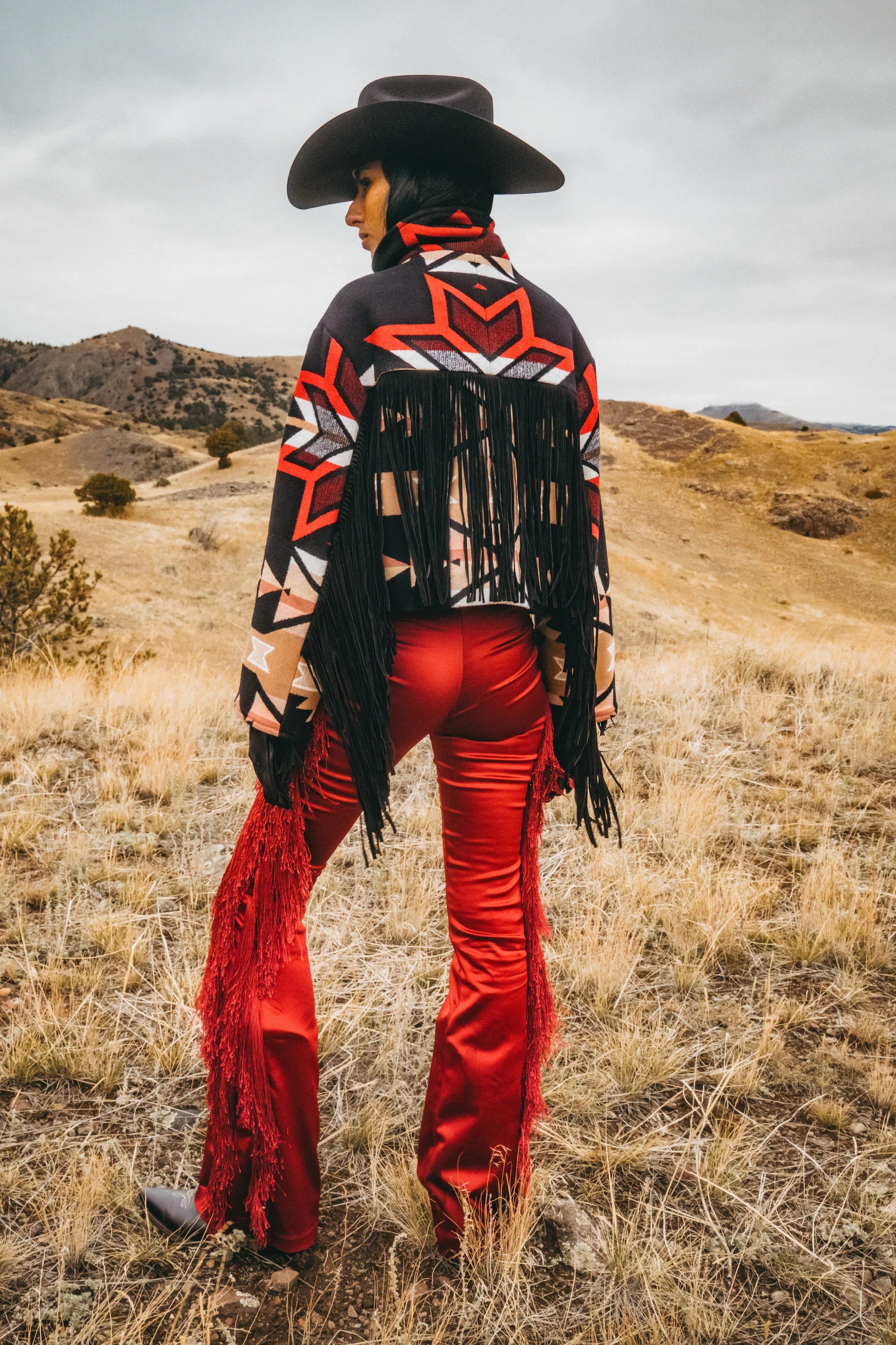 Stetson Gatekeeper Fringe Cropped Archer
