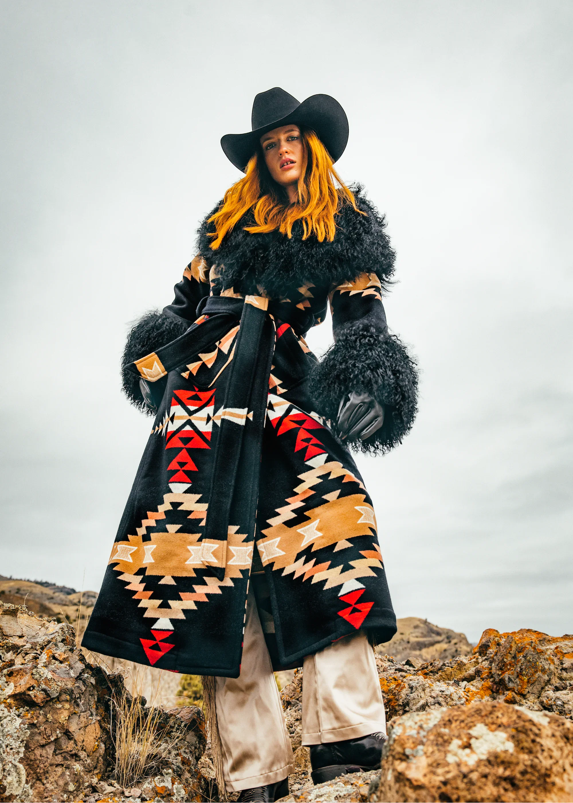 Stetson Gatekeeper Shearling Duster