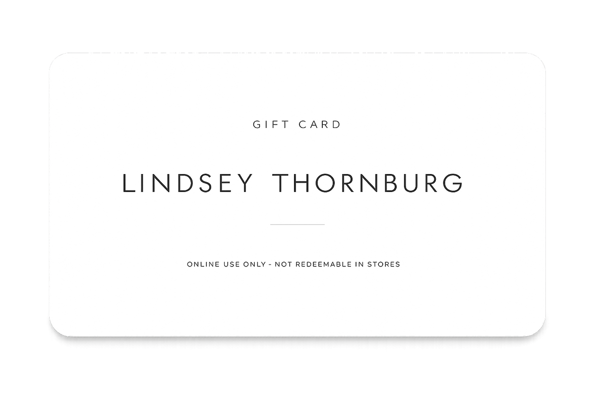 Lindsey Thornburg gift card