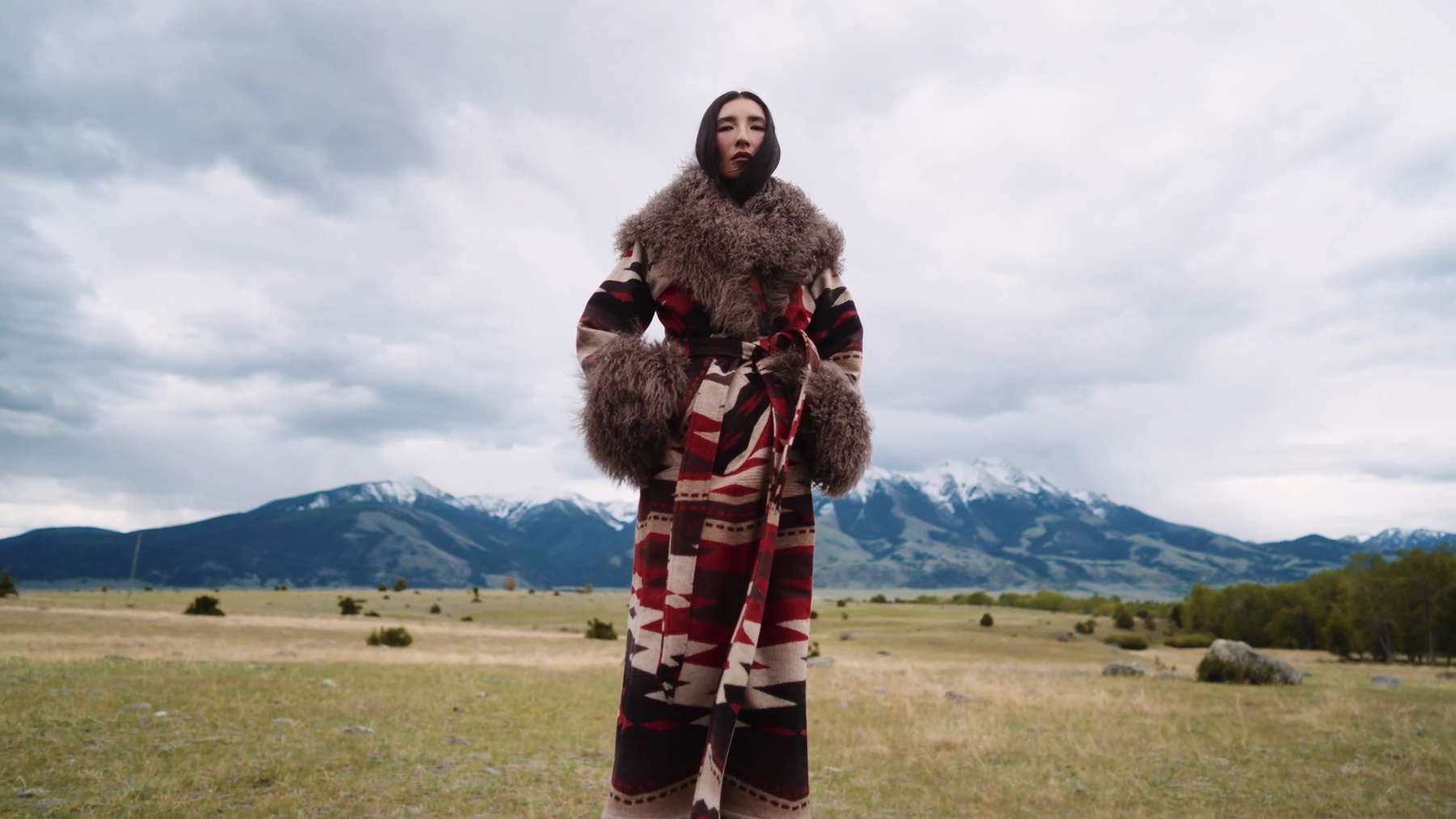 Crown Point Shearling Duster