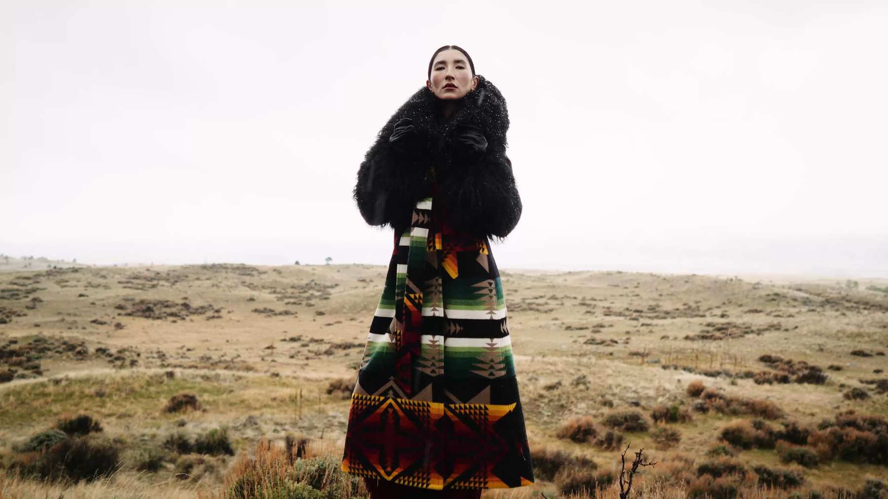 Morningstar Shearling Duster