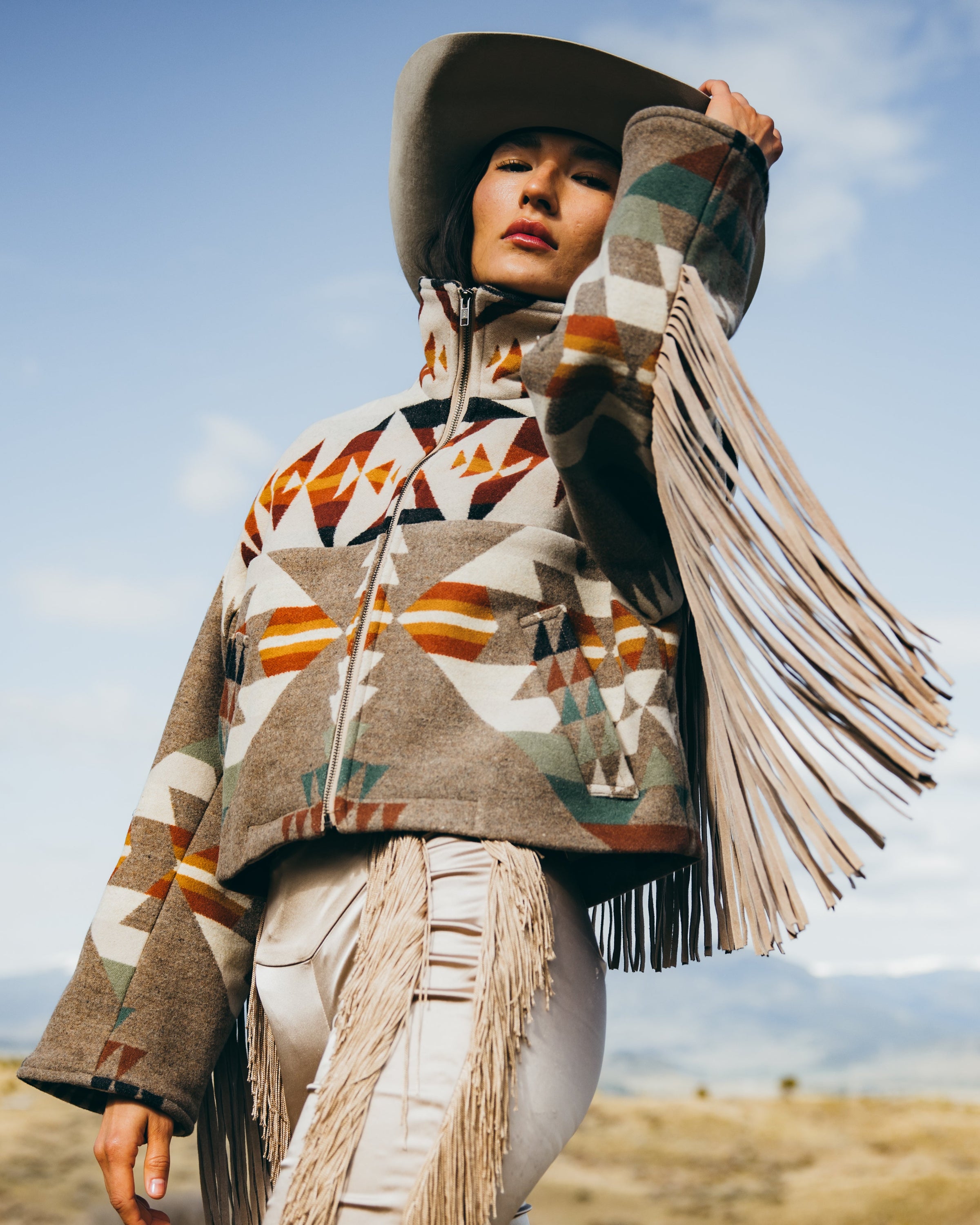 Yavapai Fringe Cropped Archer