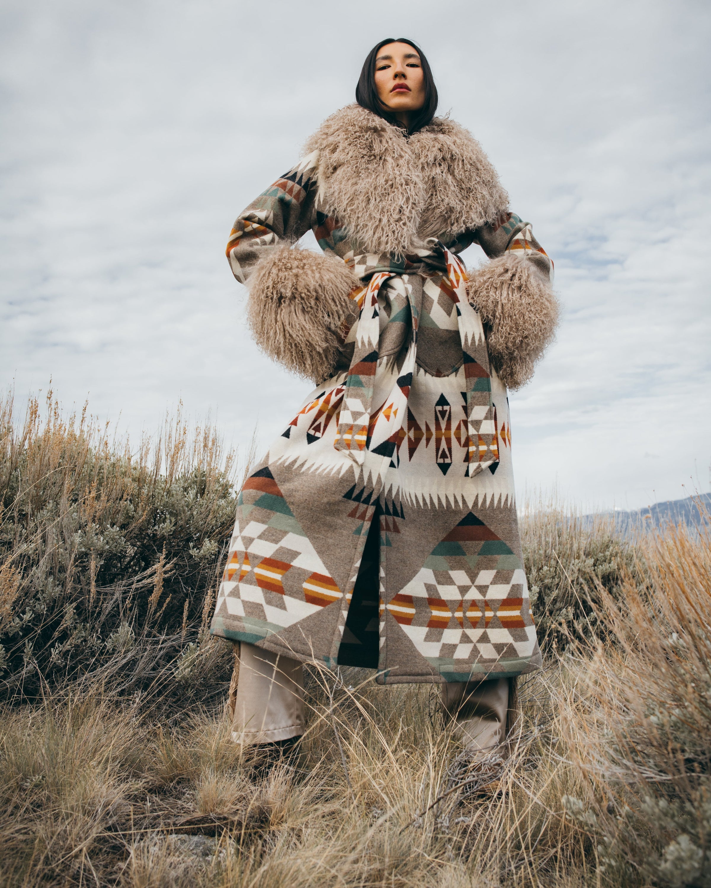 Yavapai Shearling Duster