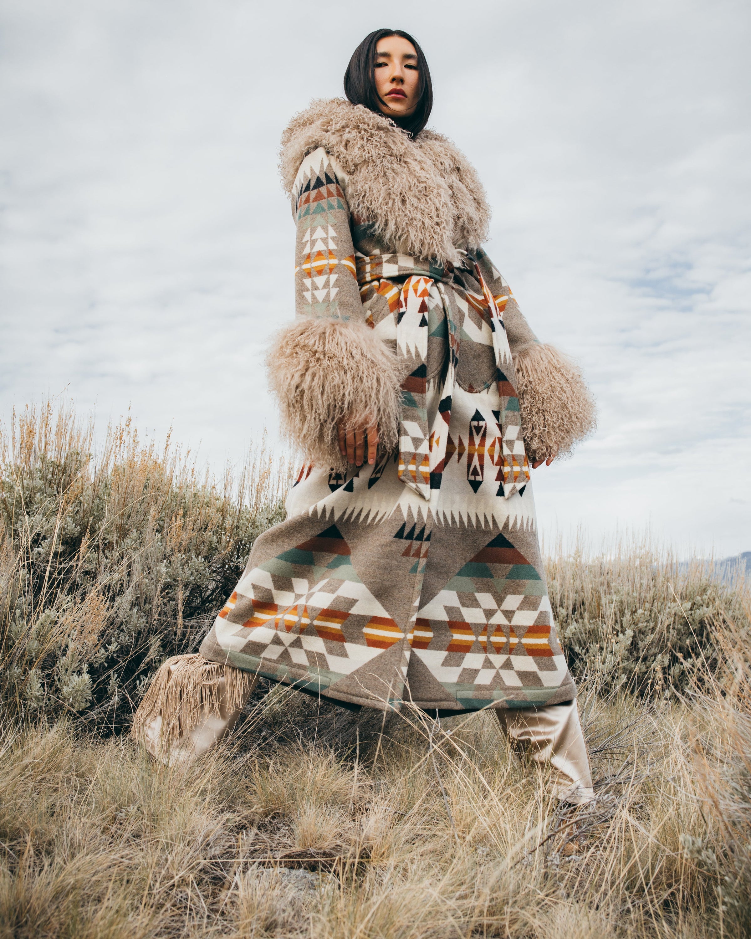 Yavapai Shearling Duster