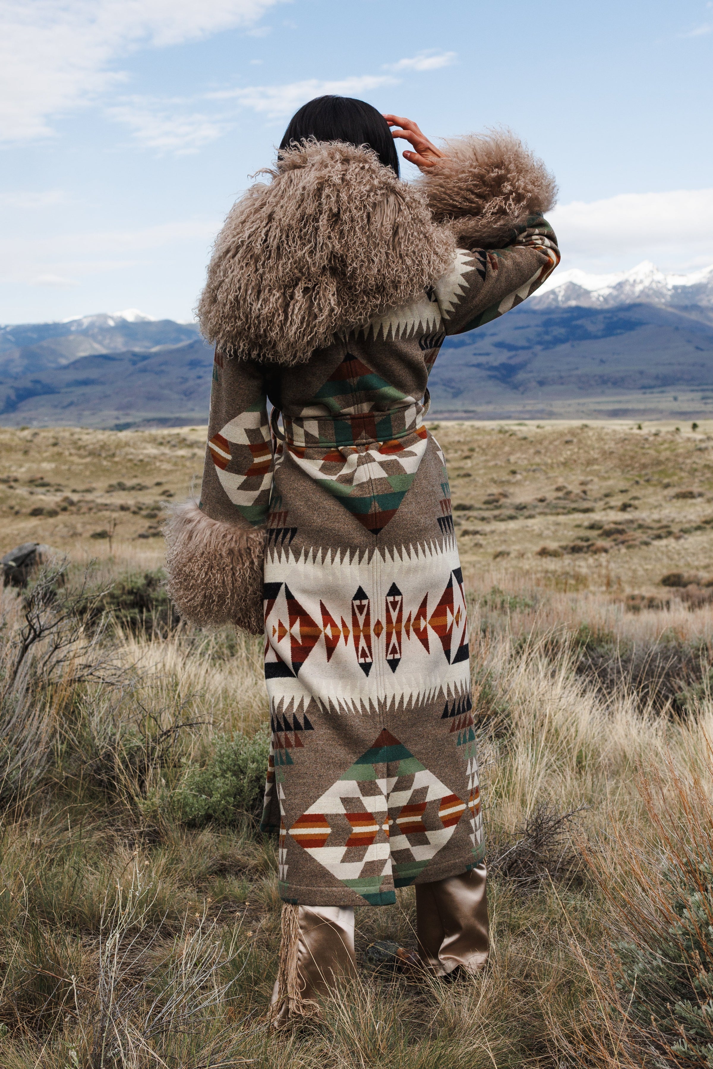 Yavapai Shearling Duster