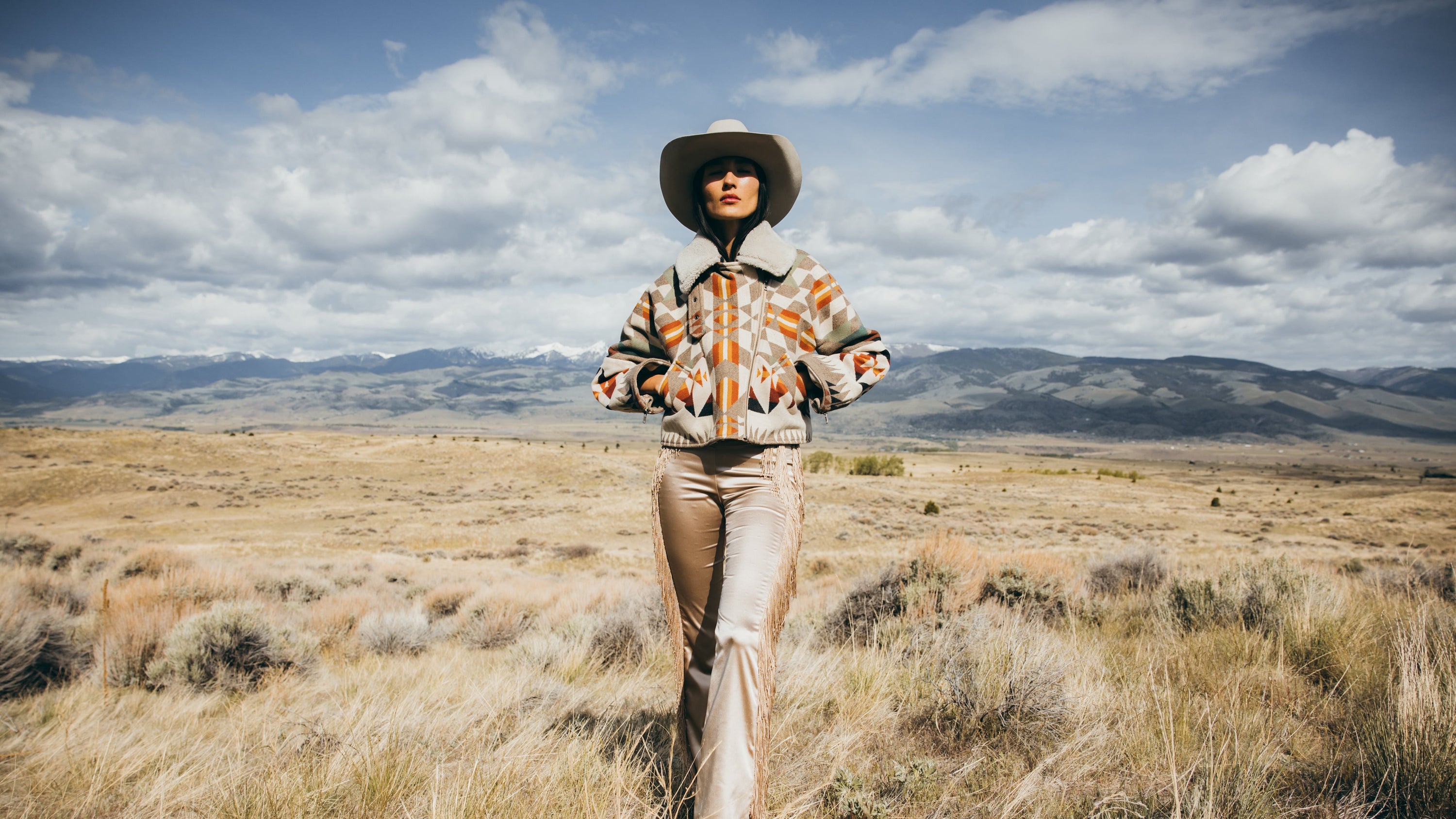 Yavapai Shearling Collar Vera Aviator