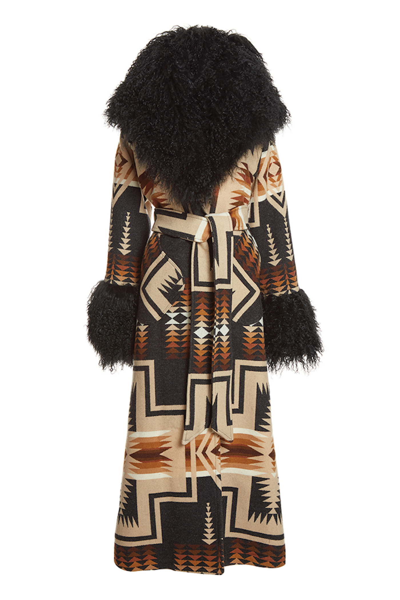 Harding Oxford Shearling Duster