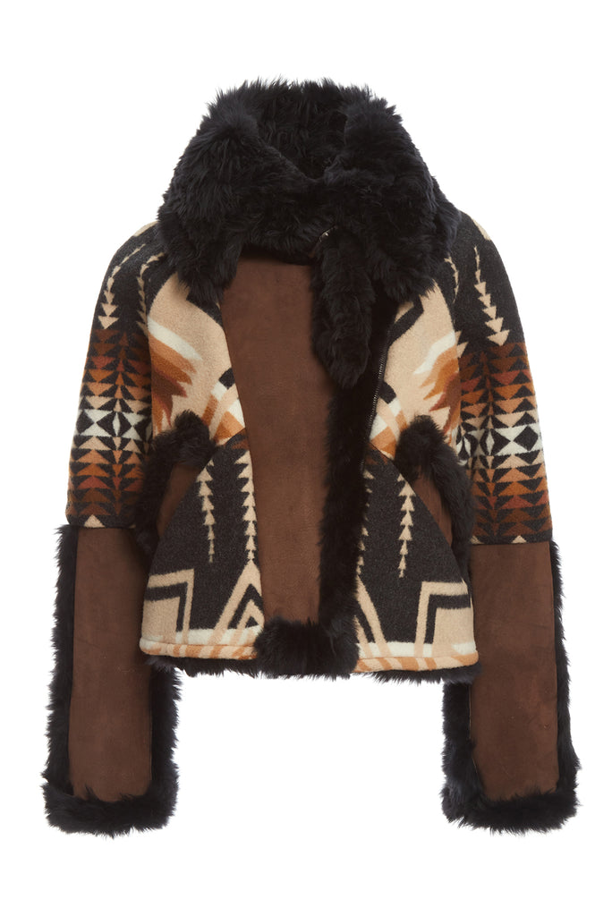 [美品］ムートンジャケット HOUSE OF LOTUS シャルドネ LindseyThornburg_032123_0073_1