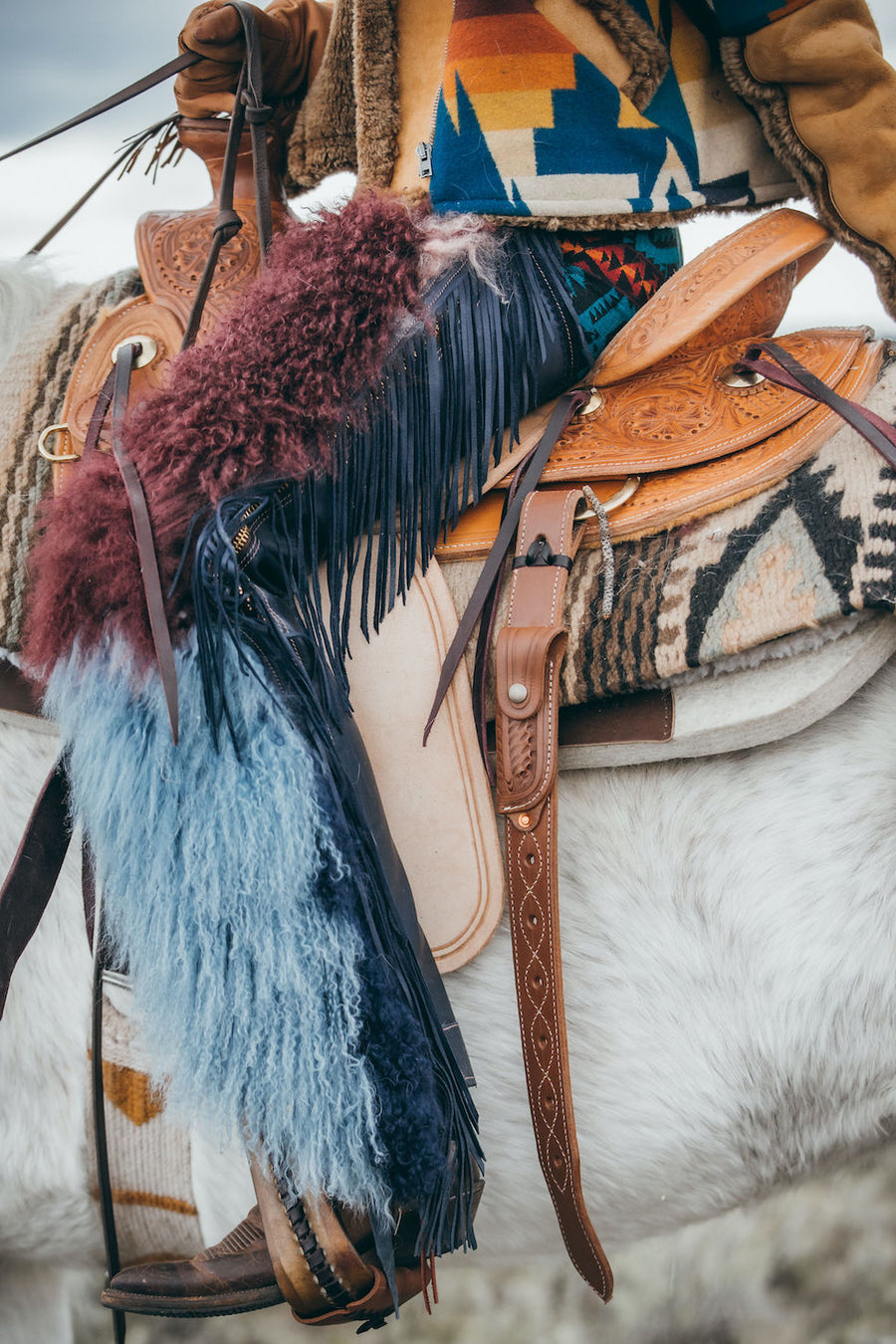 Shearling Chaps
