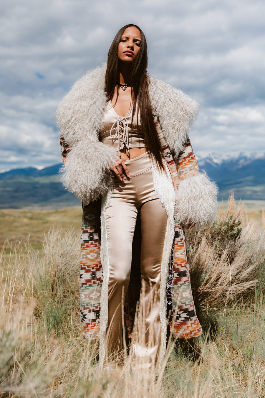 Mesilla Shearling Duster