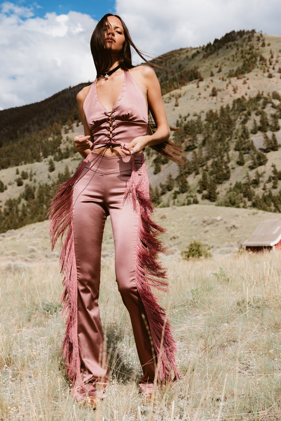 Dolly Fringe Pant
