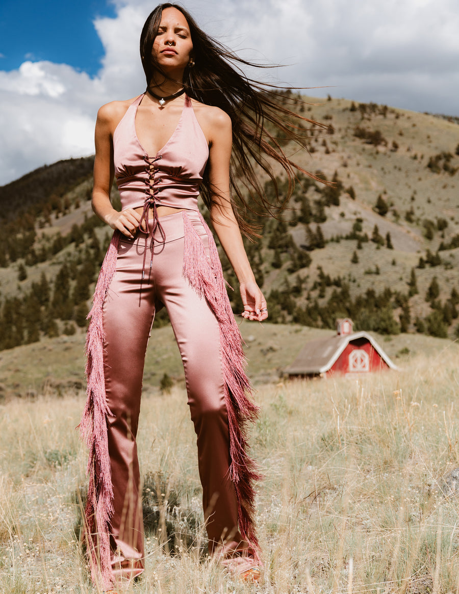 Dolly Fringe Pant, view 2