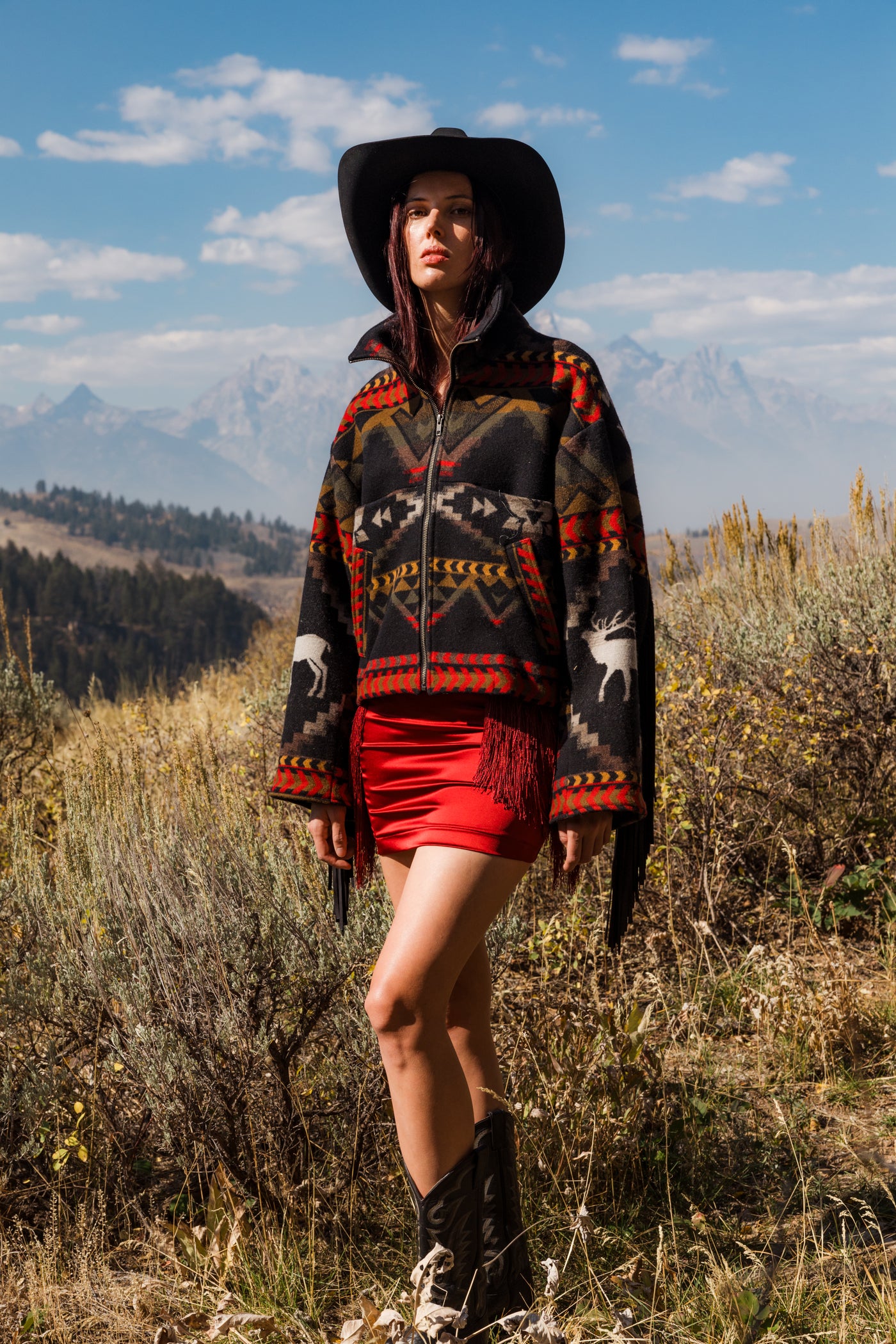 Lost Trail Fringe Cropped Archer