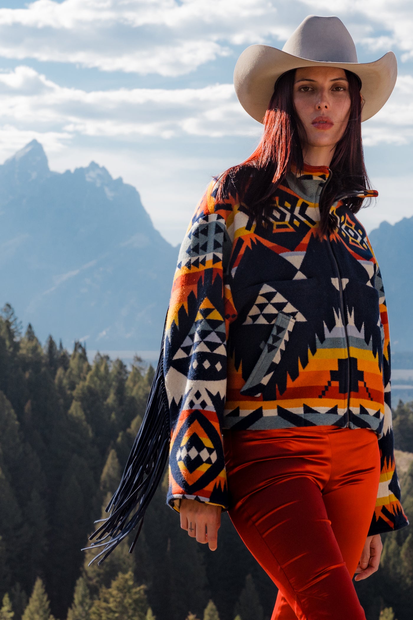 Nehalem Fringe Cropped Archer