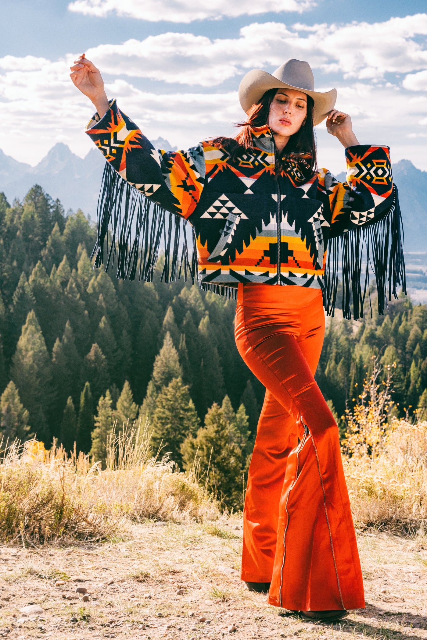 Nehalem Fringe Cropped Archer