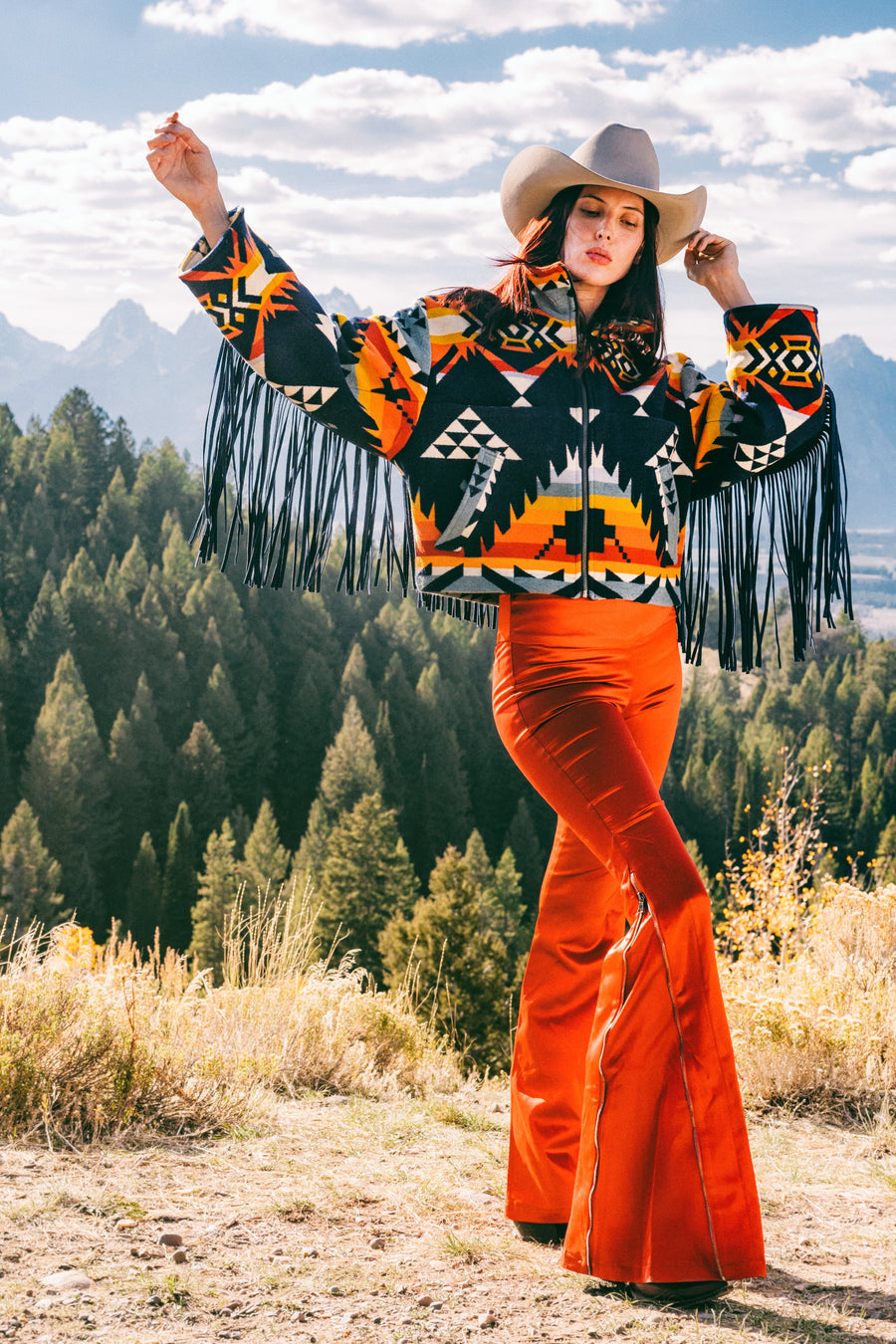 Nehalem Fringe Cropped Archer