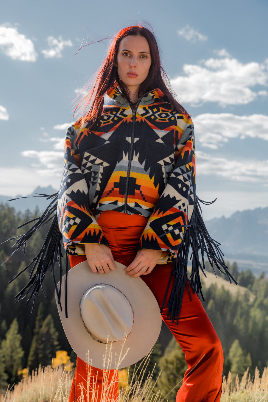 Nehalem Fringe Cropped Archer