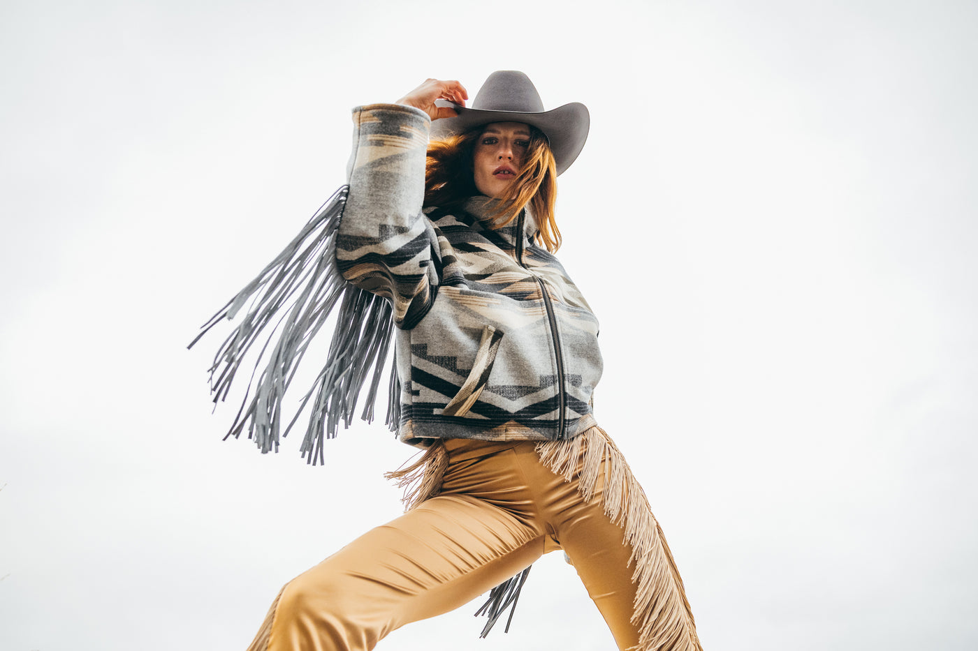 Tumalo Ridge Fringe Cropped Archer