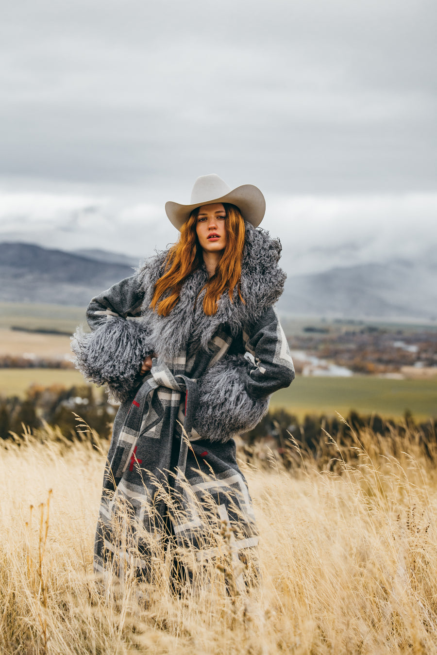 San Miguel Shearling Duster