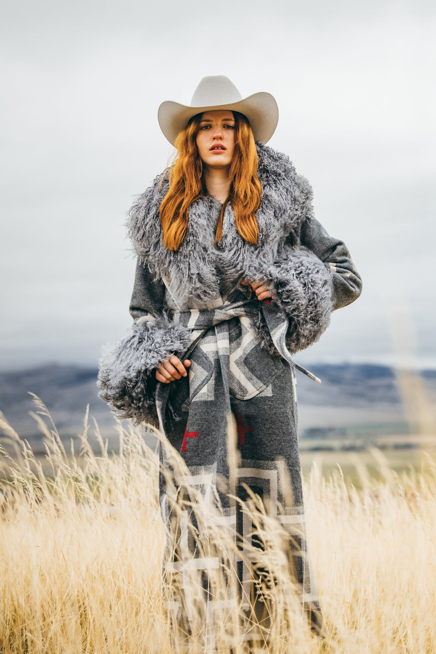 San Miguel Shearling Duster