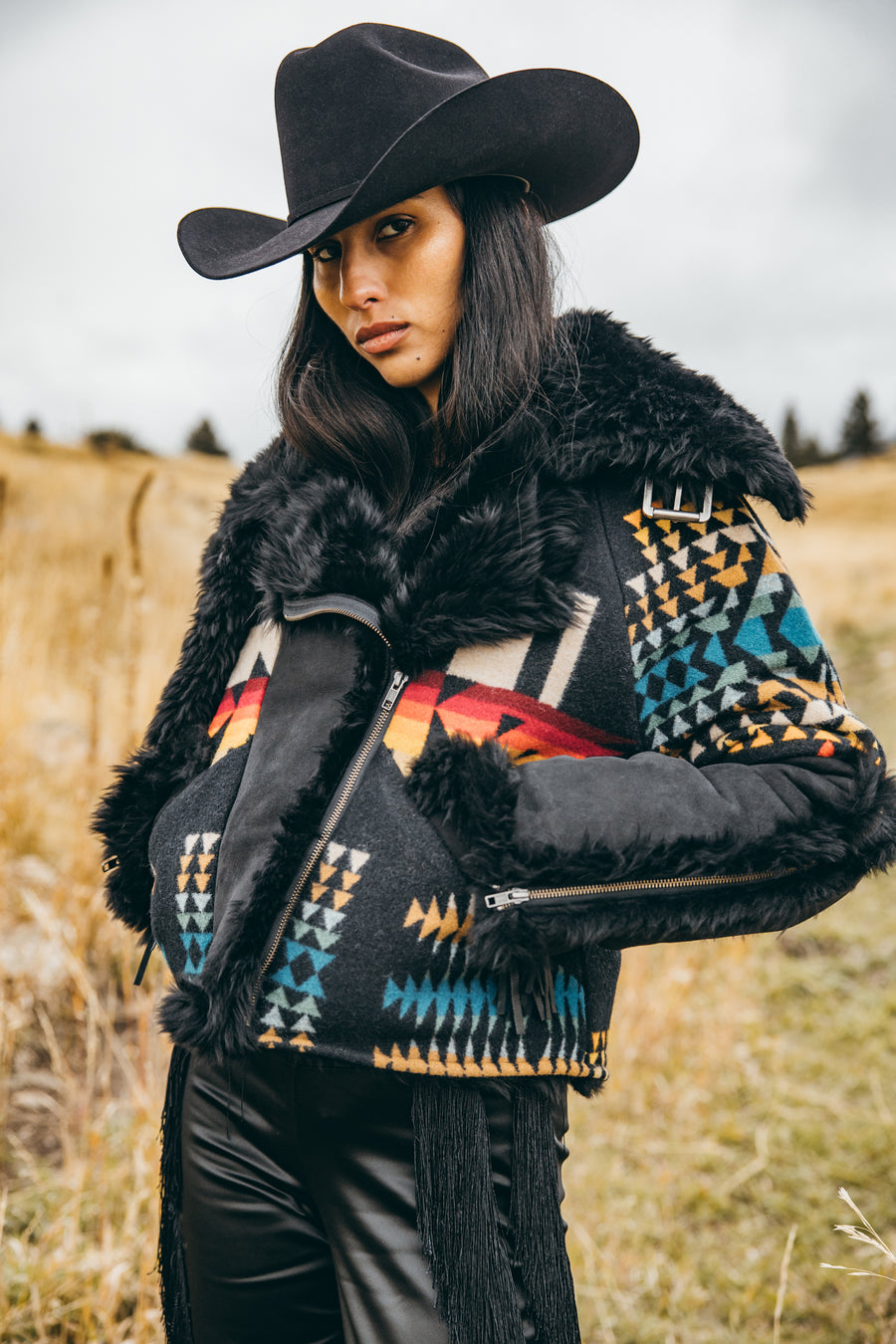 Chief Joseph Black Lulu Aviator, view 4