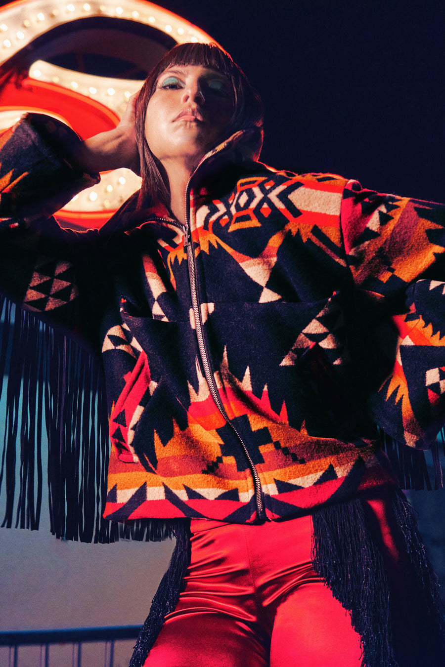 Nehalem Fringe Cropped Archer
