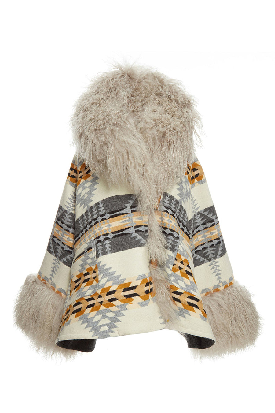 Rancho Arroyo Shearling Cloak