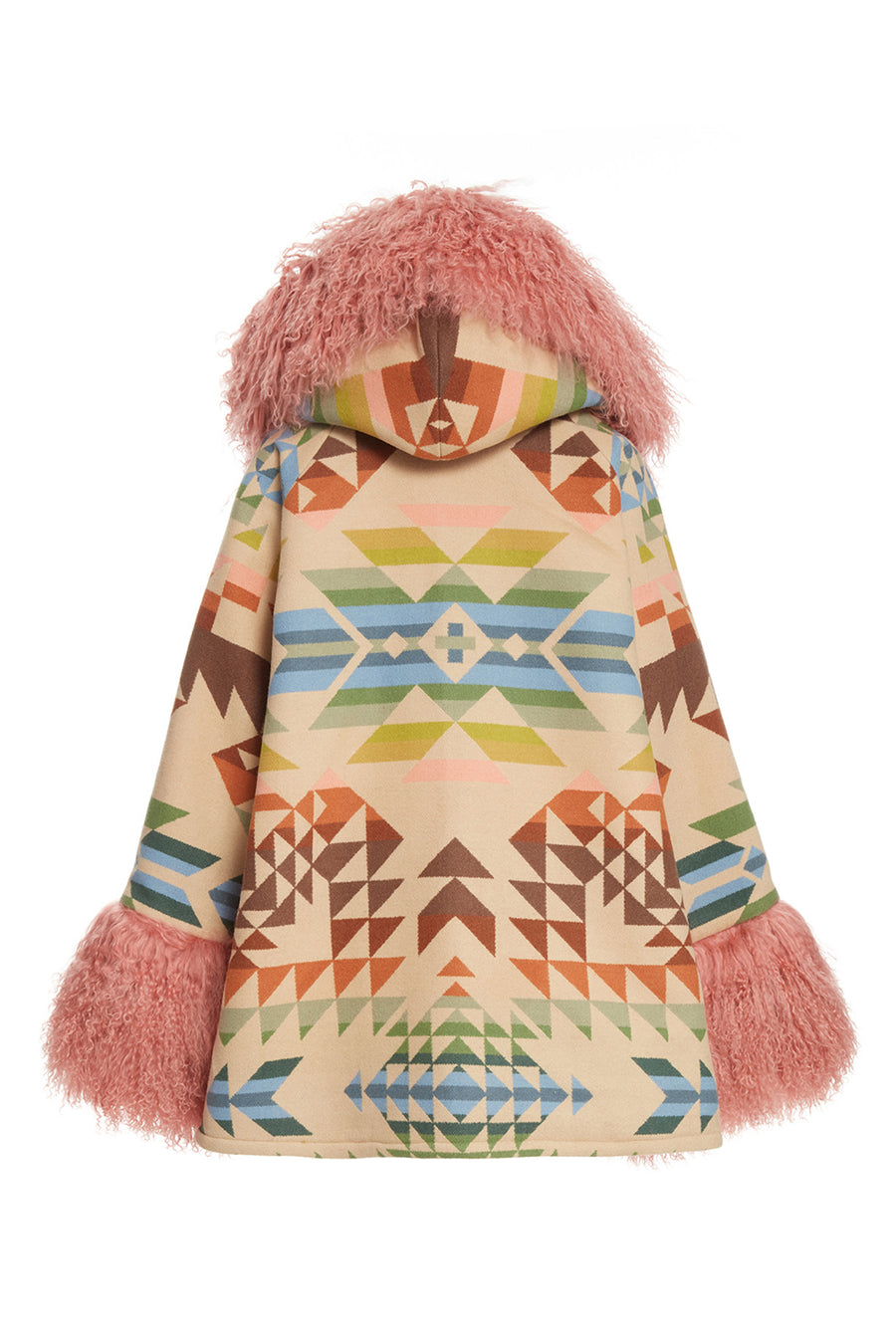 Opal Springs Shearling Cloak