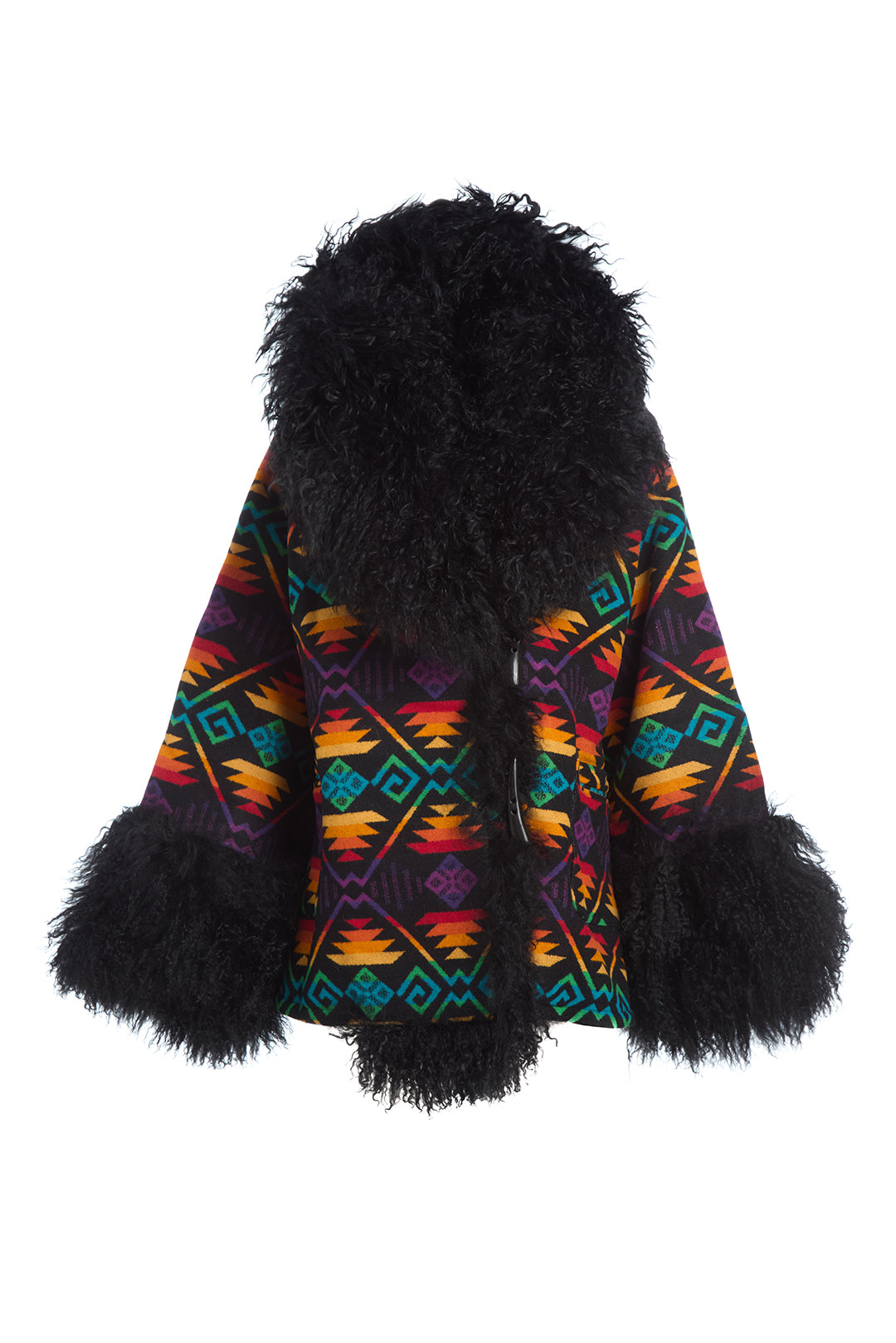 Coyote Butte Shearling Cloak