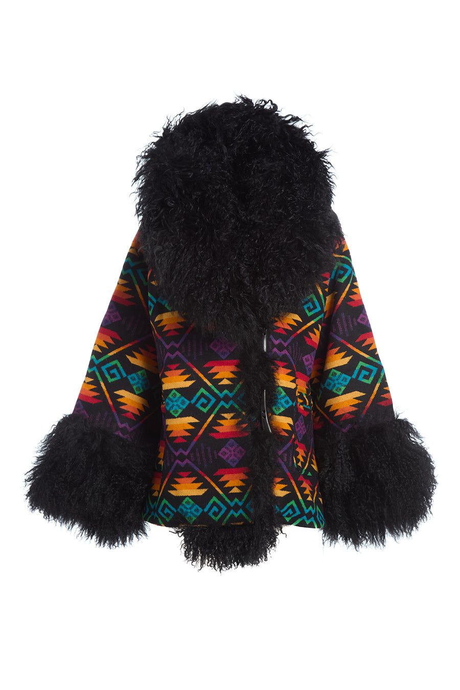 Coyote Butte Shearling Cloak