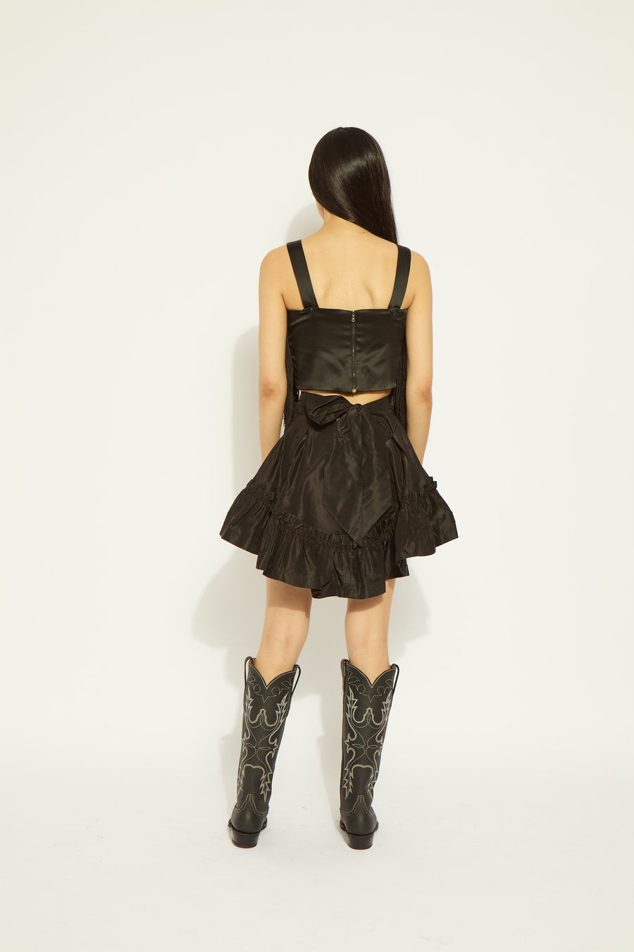 Taffeta Quinoa Skirt, view 4