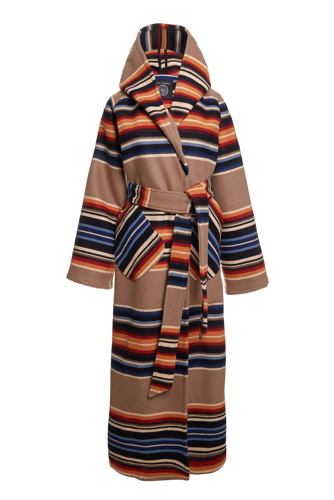 Serape Gray Horse Classic Duster