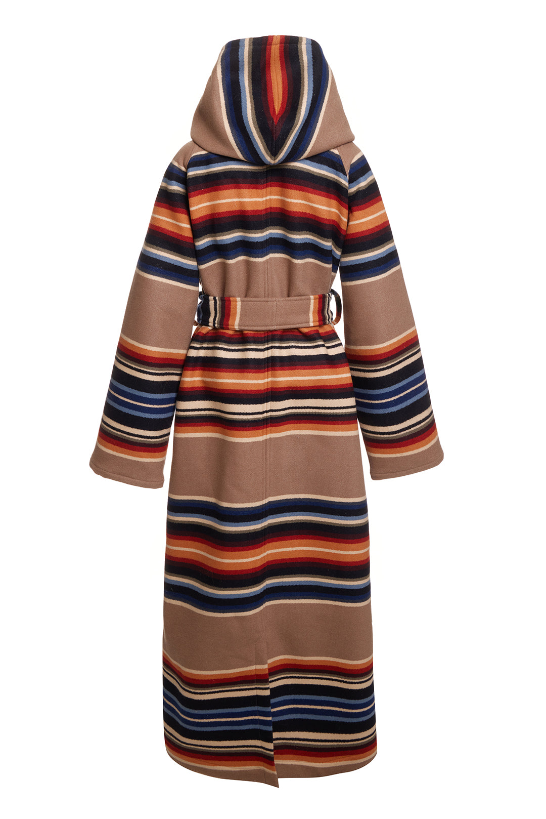 Serape Gray Horse Classic Duster