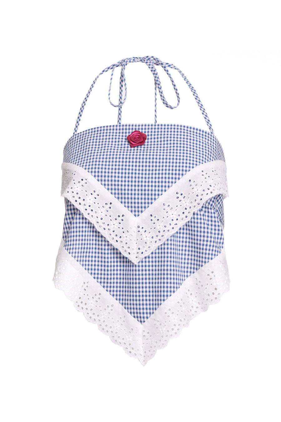 Handkerchief Top Petite Gingham