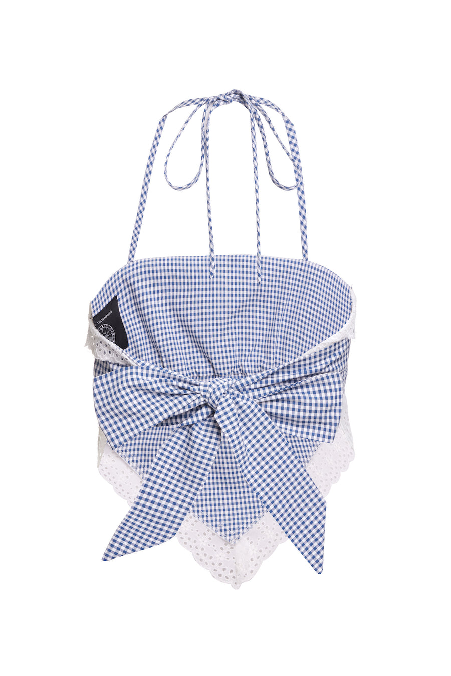Handkerchief Top Petite Gingham, view 2