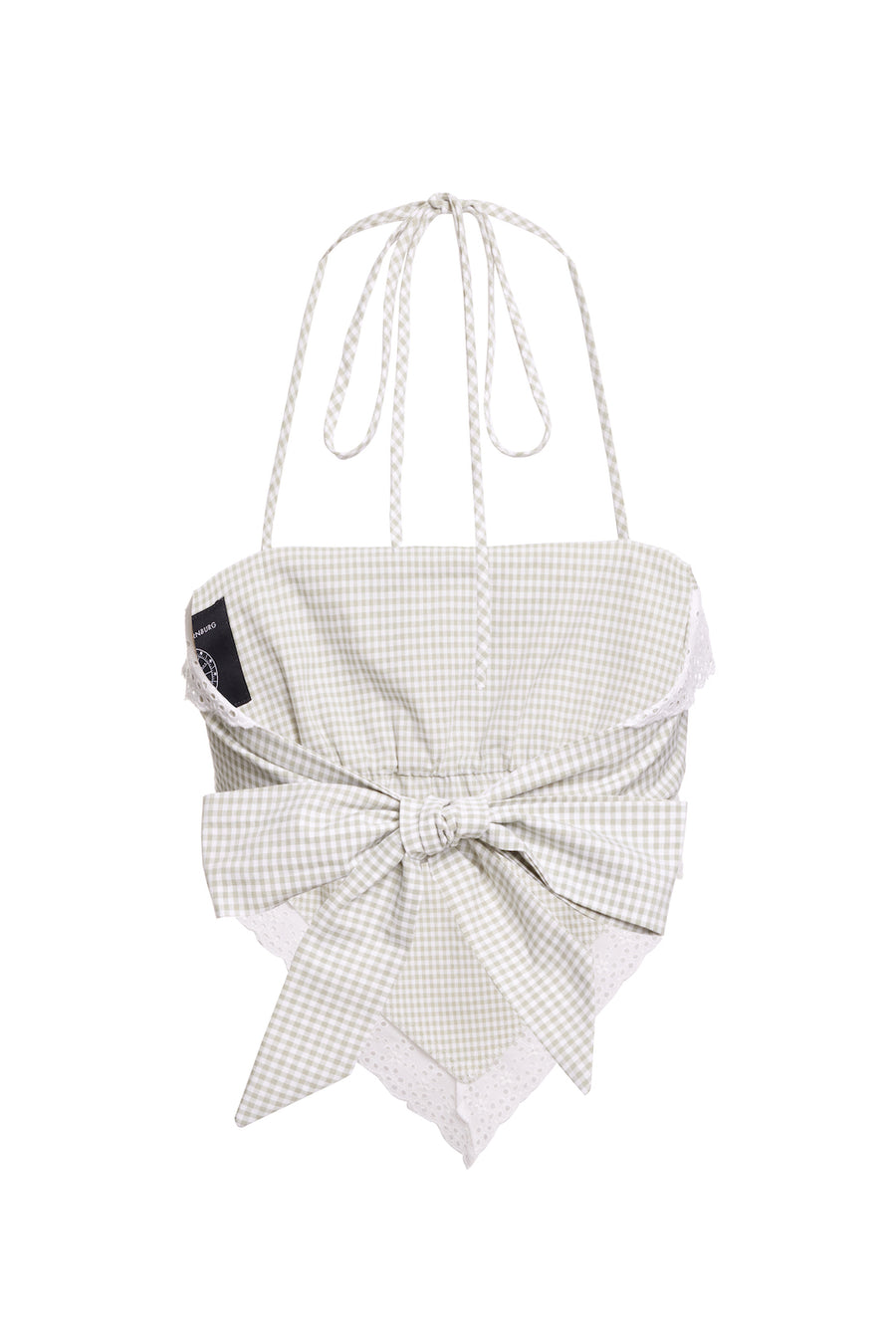Handkerchief Top Petite Gingham, view 2