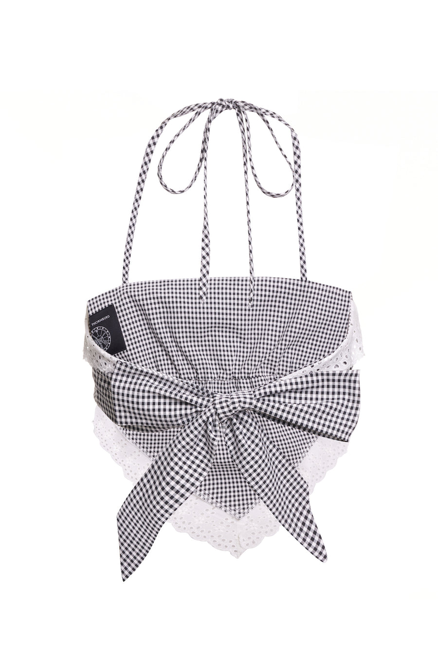 Handkerchief Top Petite Gingham, view 2