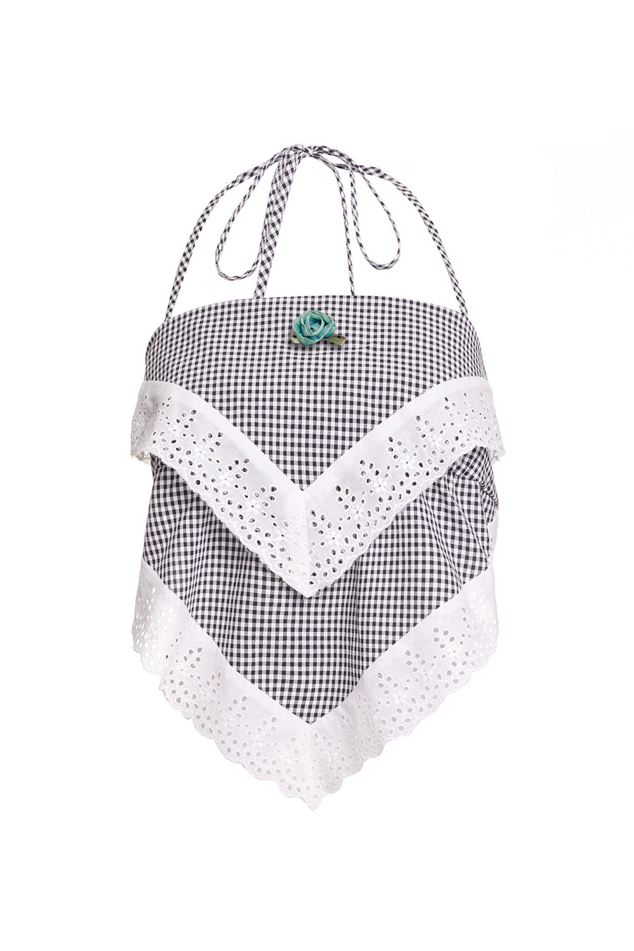 Handkerchief Top Petite Gingham